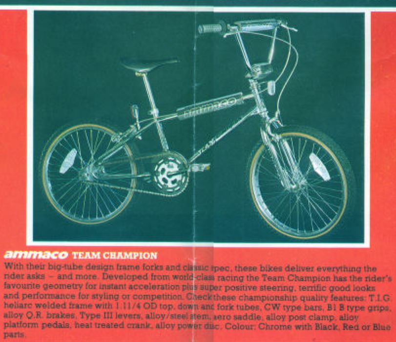 Ammaco Team Champion info needed